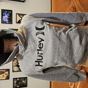NWOT - Never Worn! Gray and Black Hurley Hoodie